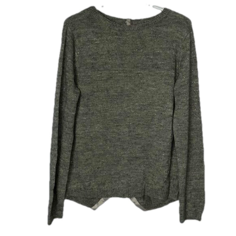 Lola & Liza Grey Sparkle Sweater